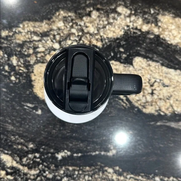 Stanley Black Travel Tumbler with Handle and Flip Straw - Picture 4 of 4